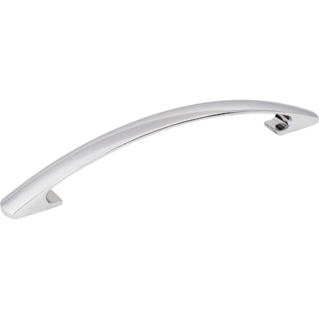 Elements 160 mm Center-to-Center Polished Chrome Arched Strickland Cabinet Pull 771-160PC